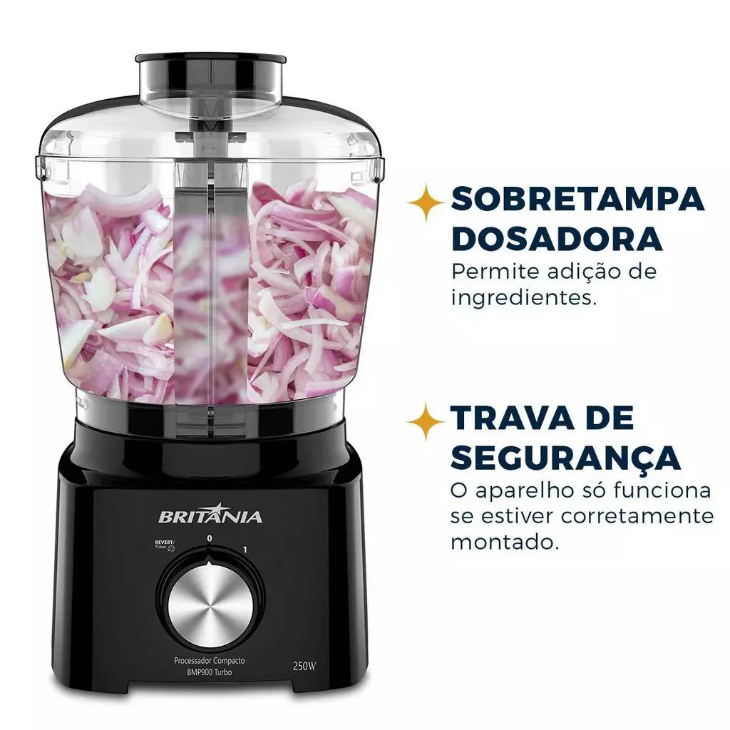 Processador Compacto Britânia 5 em 1