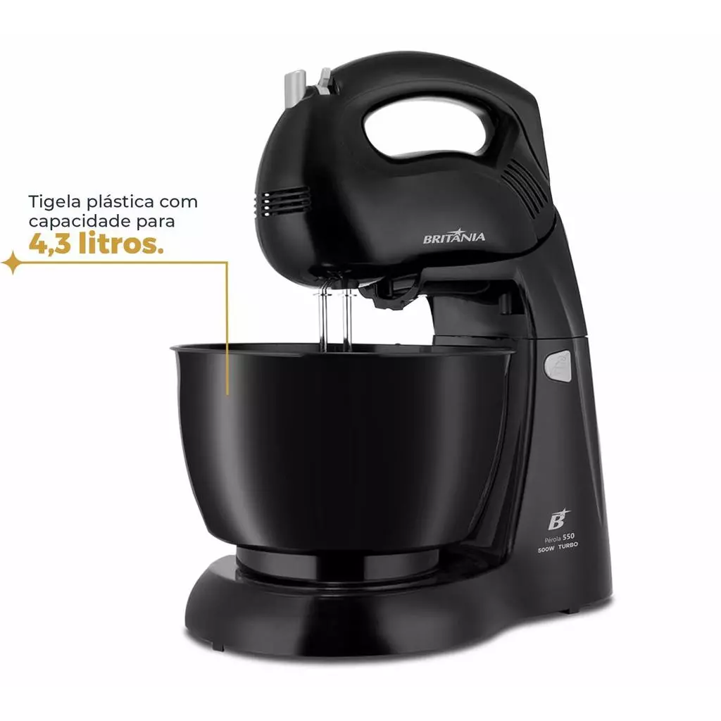 Batedeira Britânia Pérola 550 - Potência e Estilo - Image 3