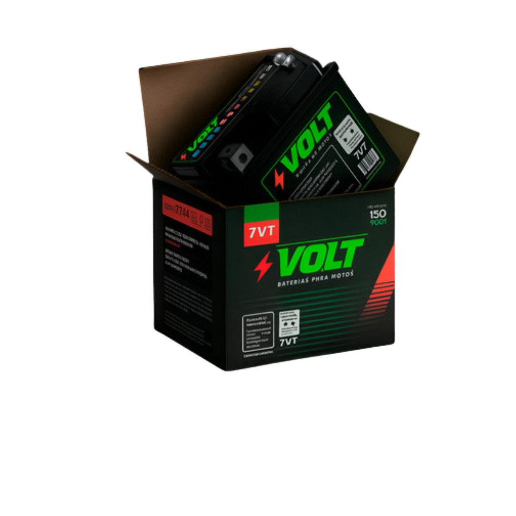 Bateria Volt 7Vt 7Ah para Sua Moto - Image 4