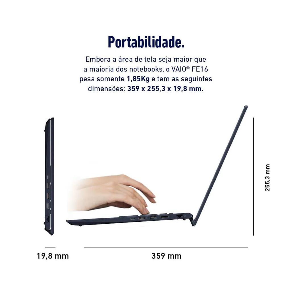 Notebook Vaio FE16: Potência e Estilo - Image 4