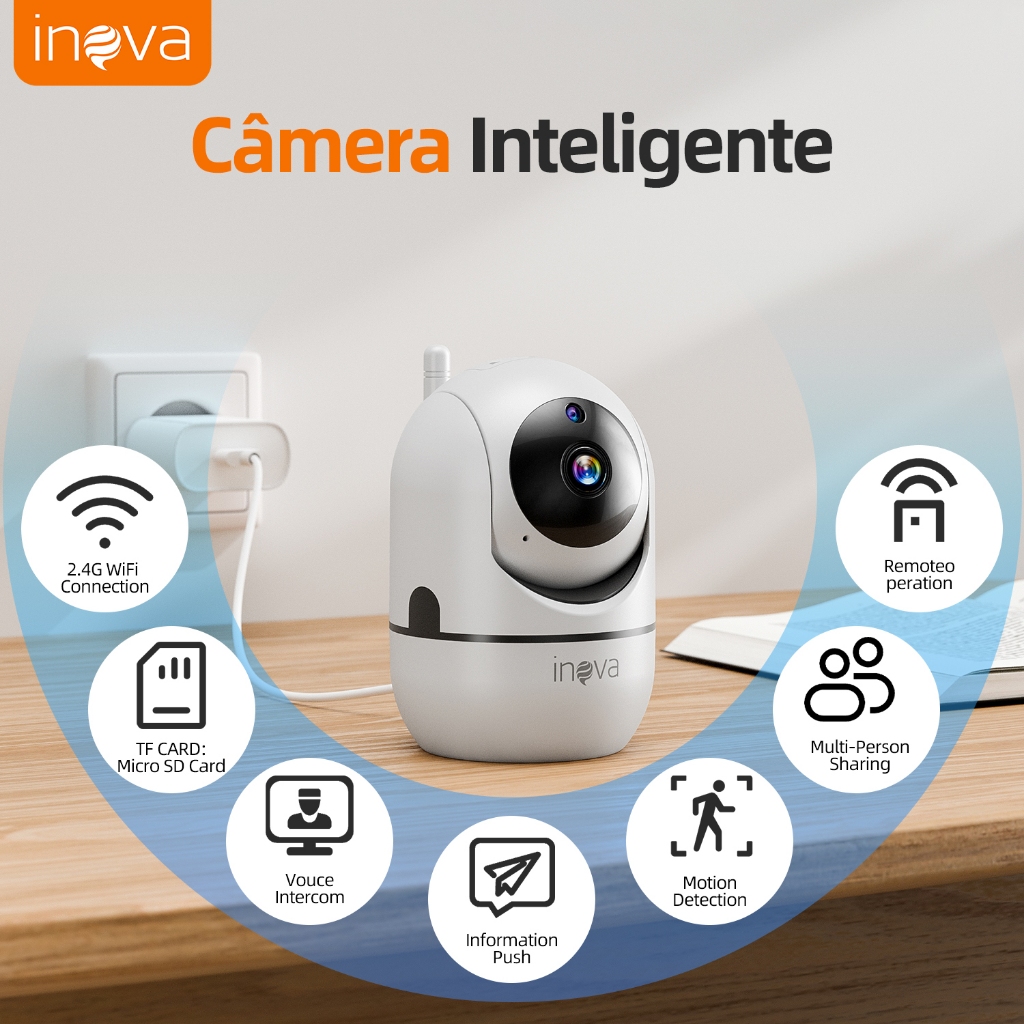 Inova WiFi Babá Eletrônica 360° - Image 10