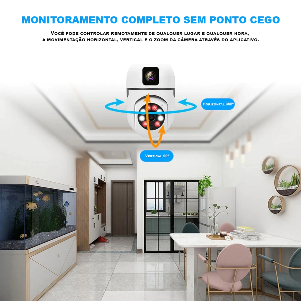 Câmera de Segurança Wi-Fi Yoosee 360º - Image 6