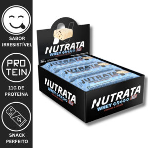 Whey Grego Bar Nutrata - Sabor e Nutrição de Sobremesa!