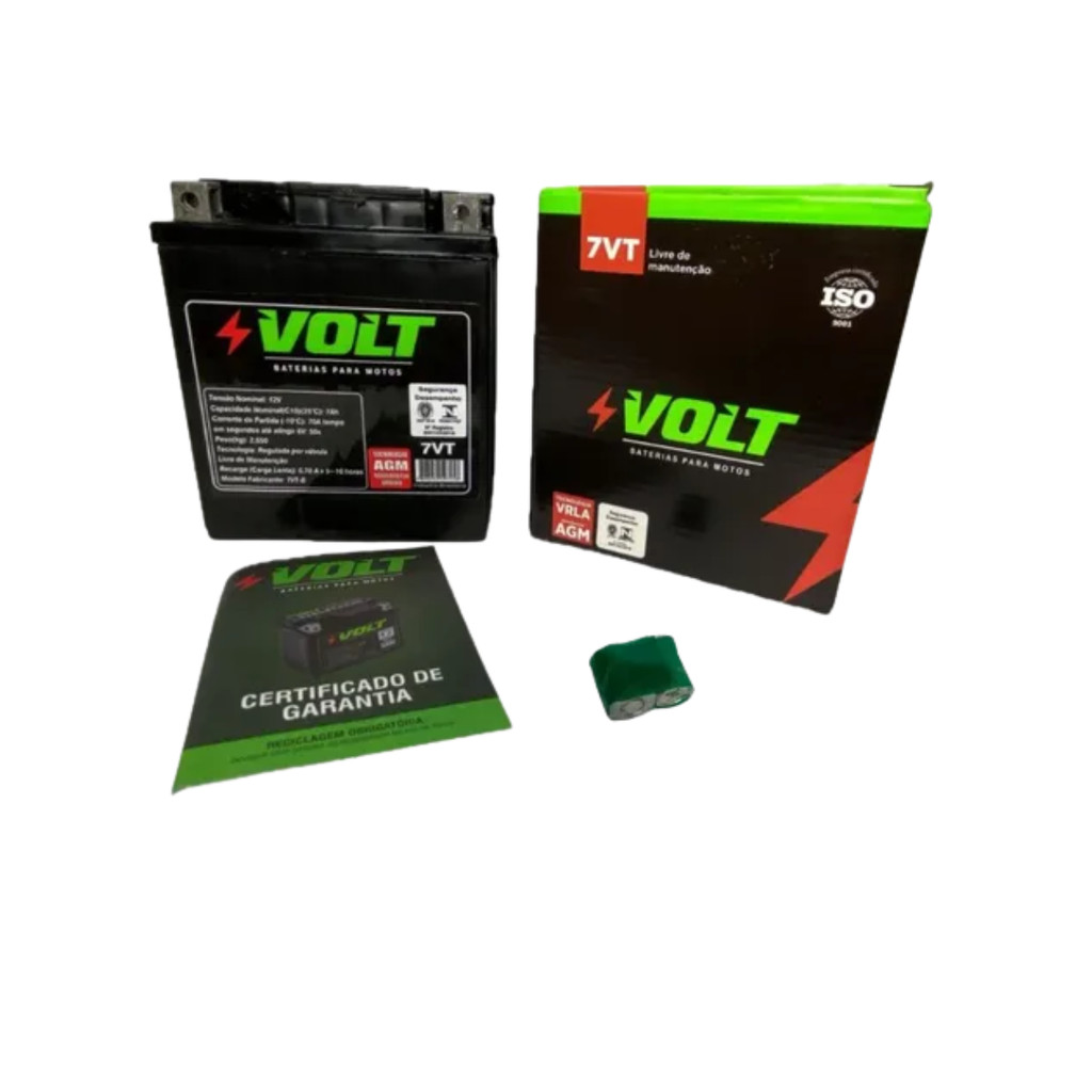 Bateria Volt 7Vt 7Ah para Sua Moto - Image 6