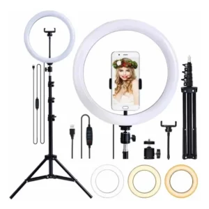 Ring Light 10'' com Tripé 2.10m - MarisaStore