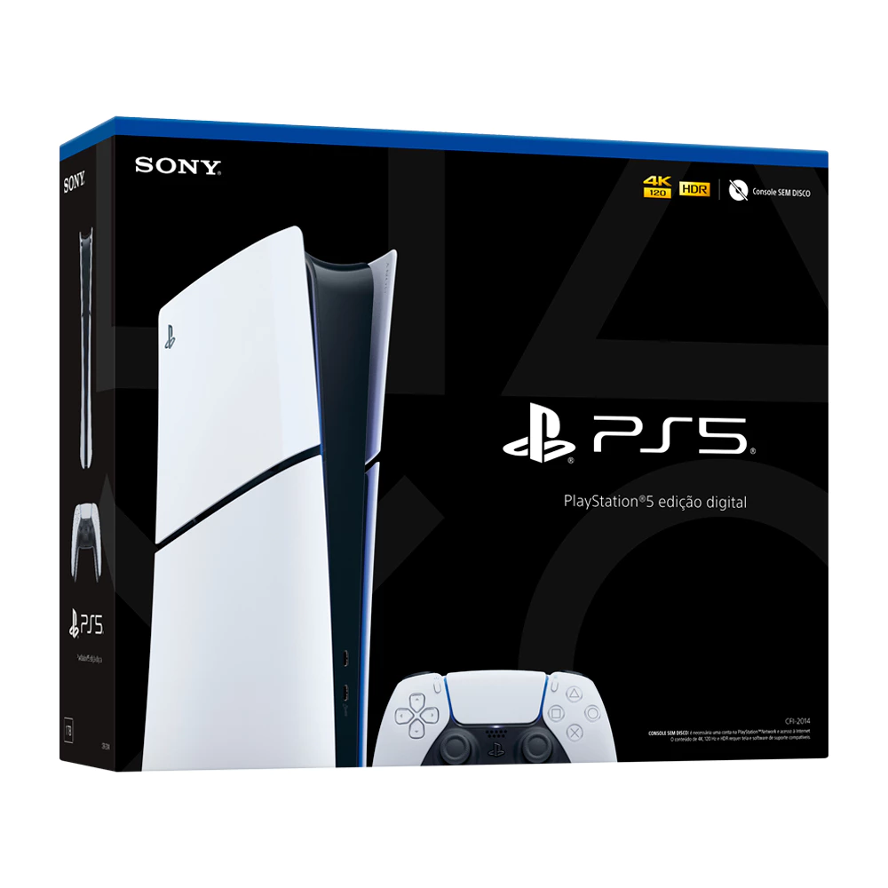 PlayStation 5 Slim Digital - Novo e Lacrado - Image 5