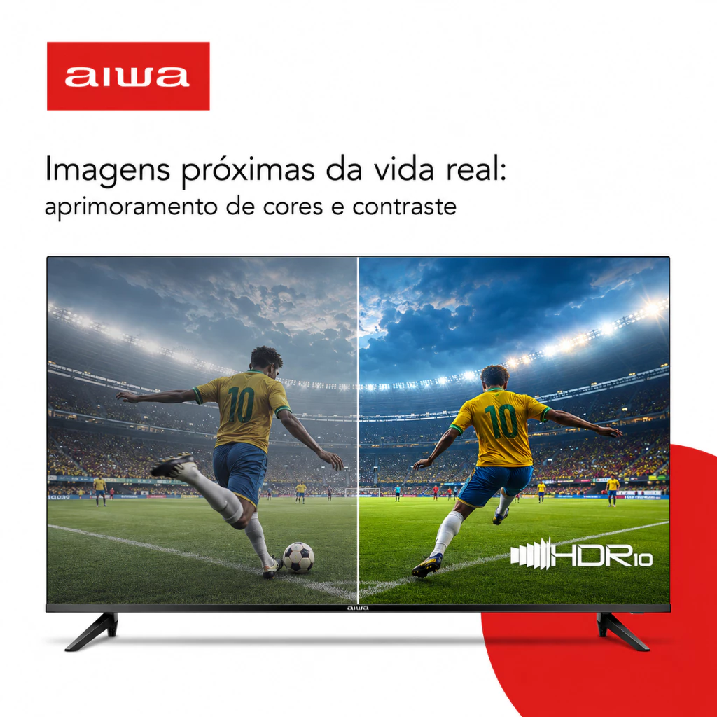 Smart TV 43'' Aiwa – Model AWS-TV-43-BL-02-A - Image 2