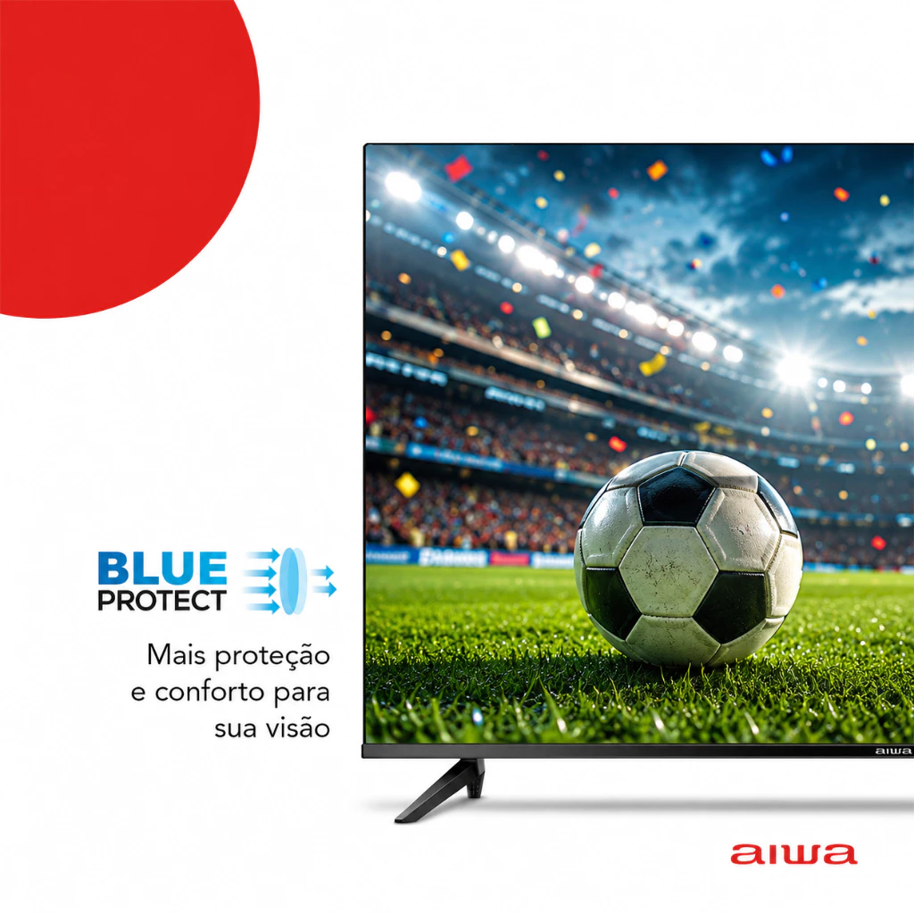 Smart TV 43'' Aiwa – Model AWS-TV-43-BL-02-A - Image 3