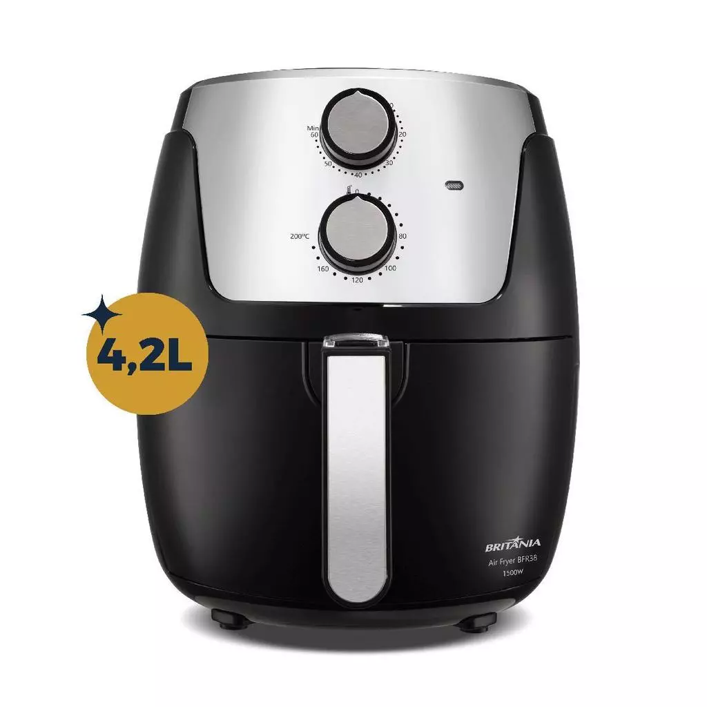 Air Fryer Britânia 4,2L - Praticidade e Sabor!