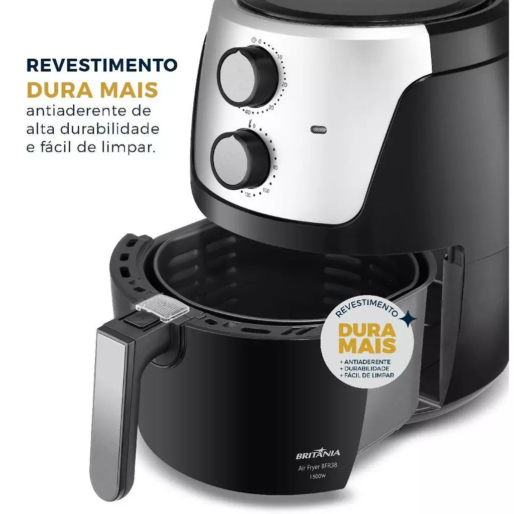 Air Fryer Britânia 4,2L - Praticidade e Sabor! - Image 5
