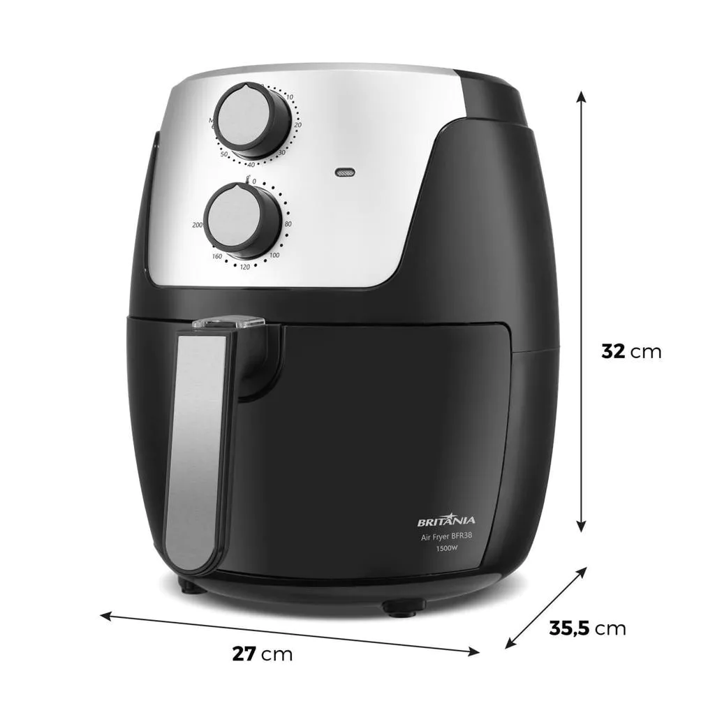 Air Fryer Britânia 4,2L - Praticidade e Sabor! - Image 6