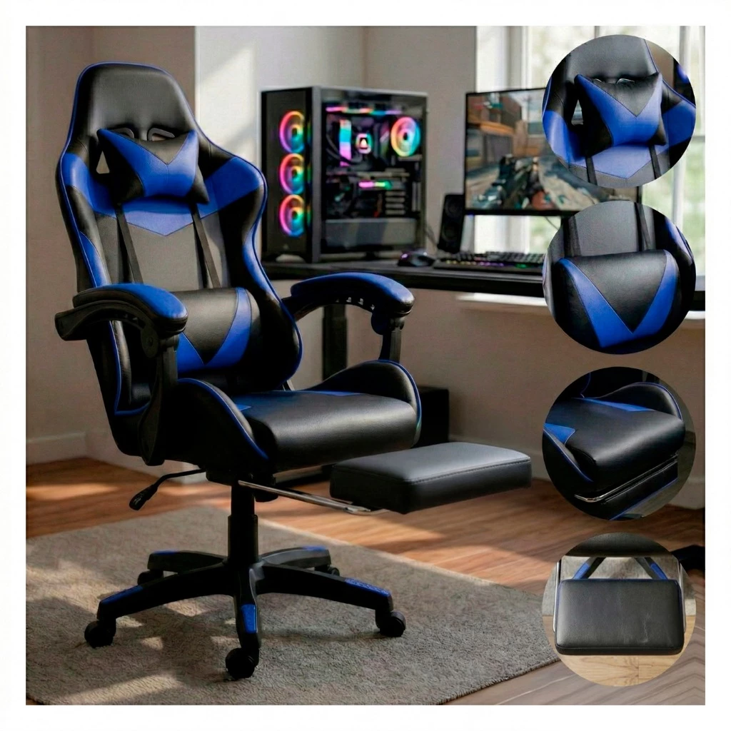 Cadeira Gamer e Escritório Ergonômica