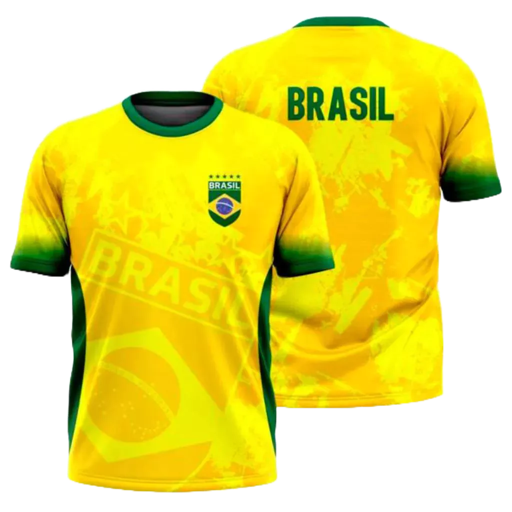 Camisa do Brasil Amarela - Modelo 2