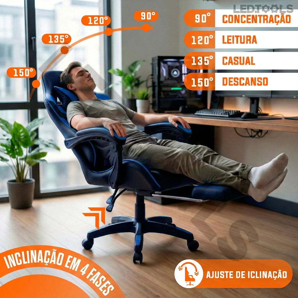 Cadeira Gamer e Escritório Ergonômica - Image 4