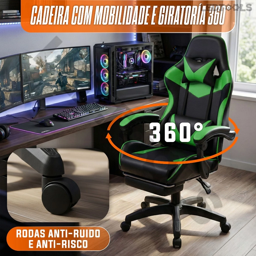 Cadeira Gamer e Escritório Ergonômica - Image 8