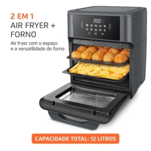 Fritadeira Air Fryer Oven Mondial AFON-12L-FG