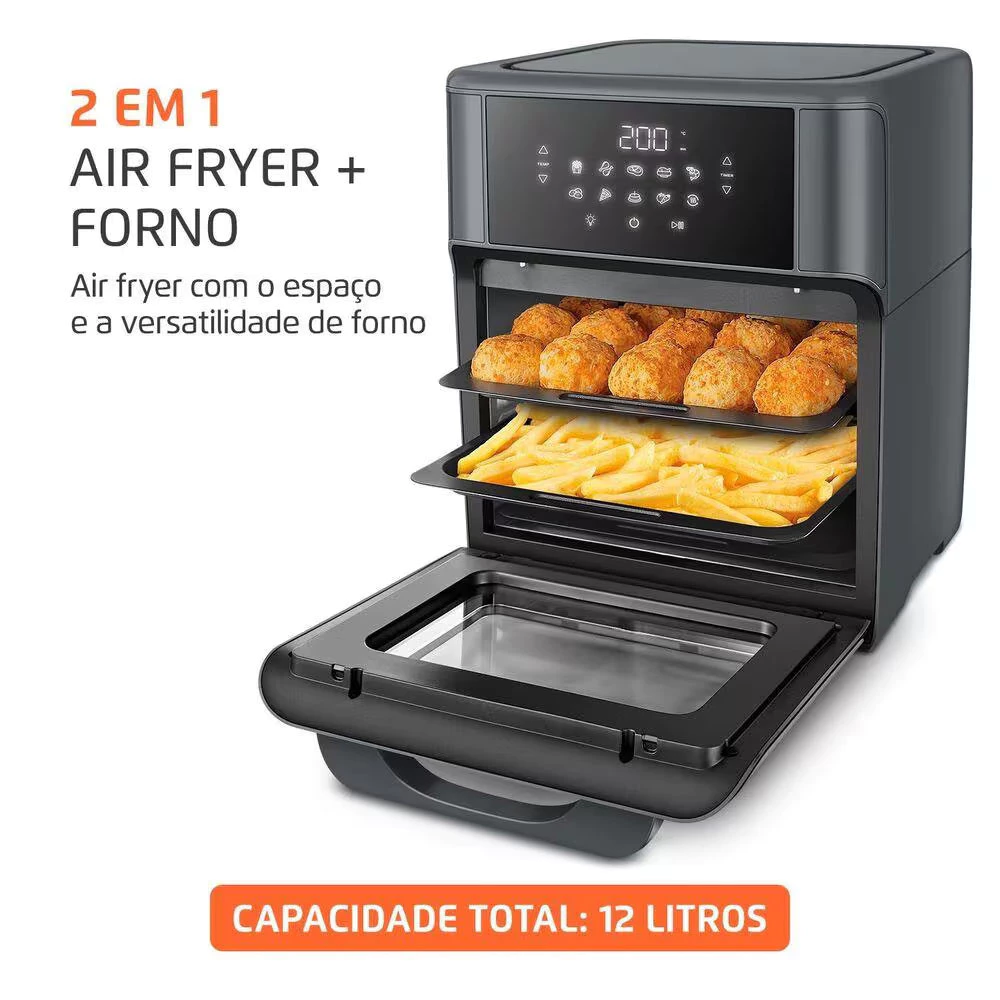 Fritadeira Air Fryer Oven AFON-12L-FG - Image 2