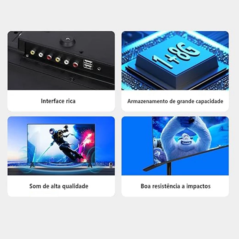 Smart TV 32" LED HD Android 14 - Image 3
