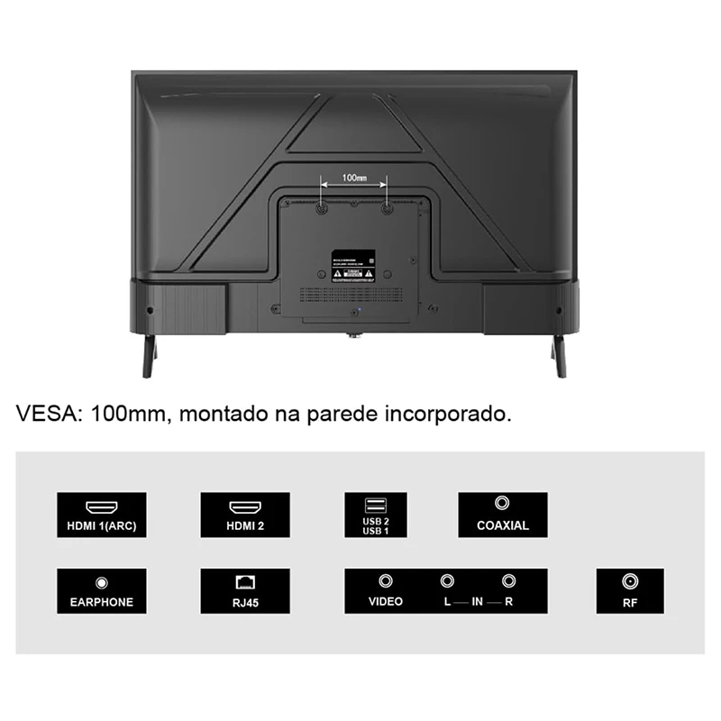 Smart TV 32" LED HD Android 14 - Image 7