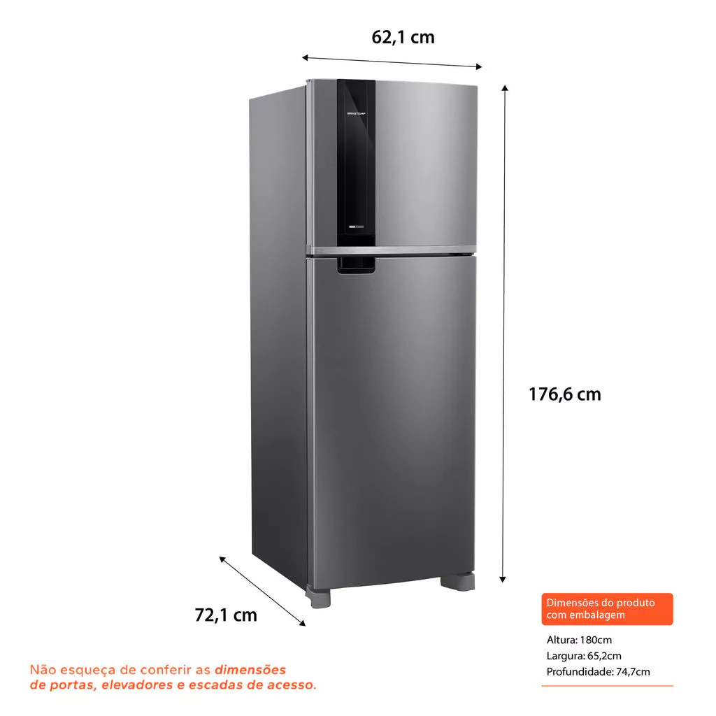 Geladeira Brastemp Frost Free 385L - Image 8