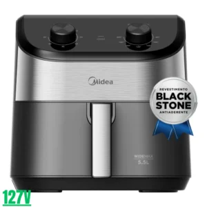 Fritadeira Air Fryer 5,5l Widemax - Midea 1900W