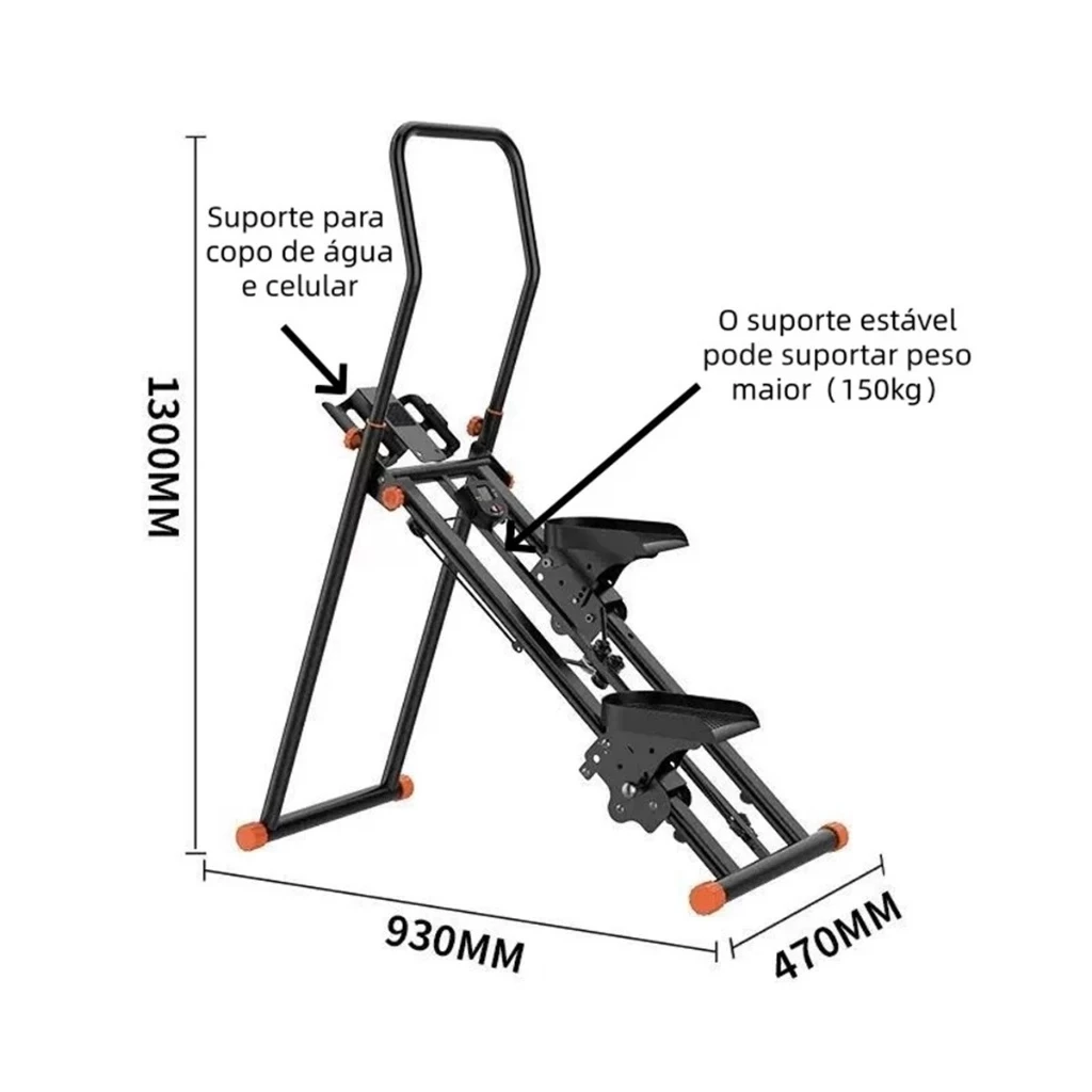Simulador de Escada Dobrável 150KG - Image 3