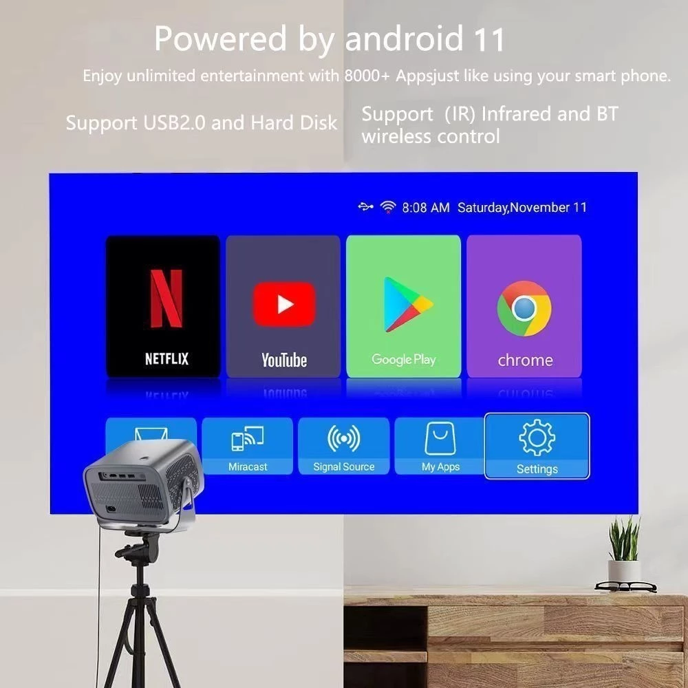 Projetor A10 Android TV 4K - Image 4