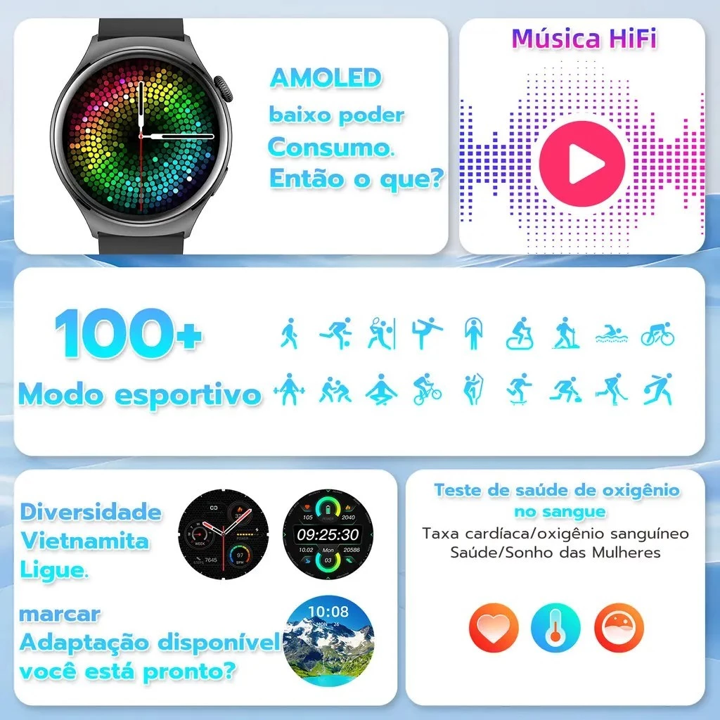 BETTDOW Smart Watch: Estilo e Tecnologia - Image 3