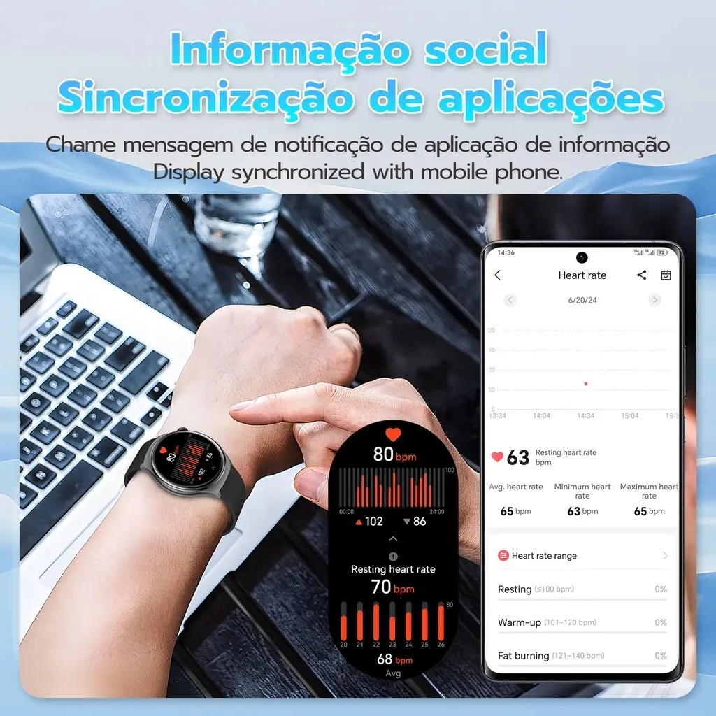 BETTDOW Smart Watch: Estilo e Tecnologia - Image 5