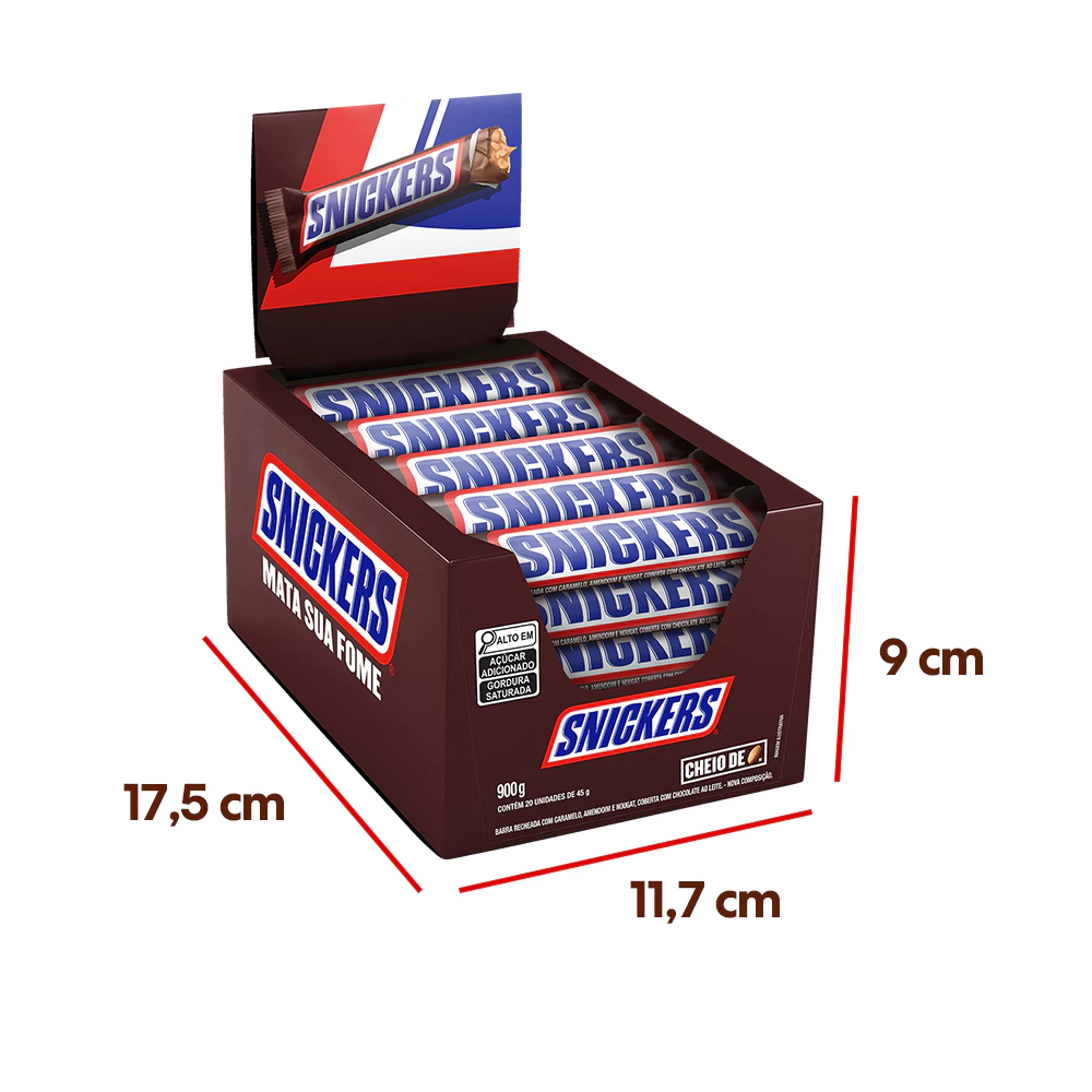 Chocolate Snickers Original - Combo de 20 Unidades - Image 3