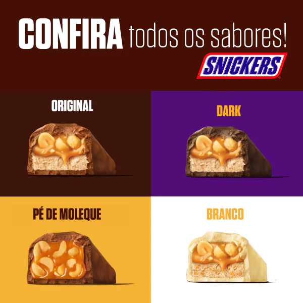 Chocolate Snickers Original - Combo de 20 Unidades - Image 4