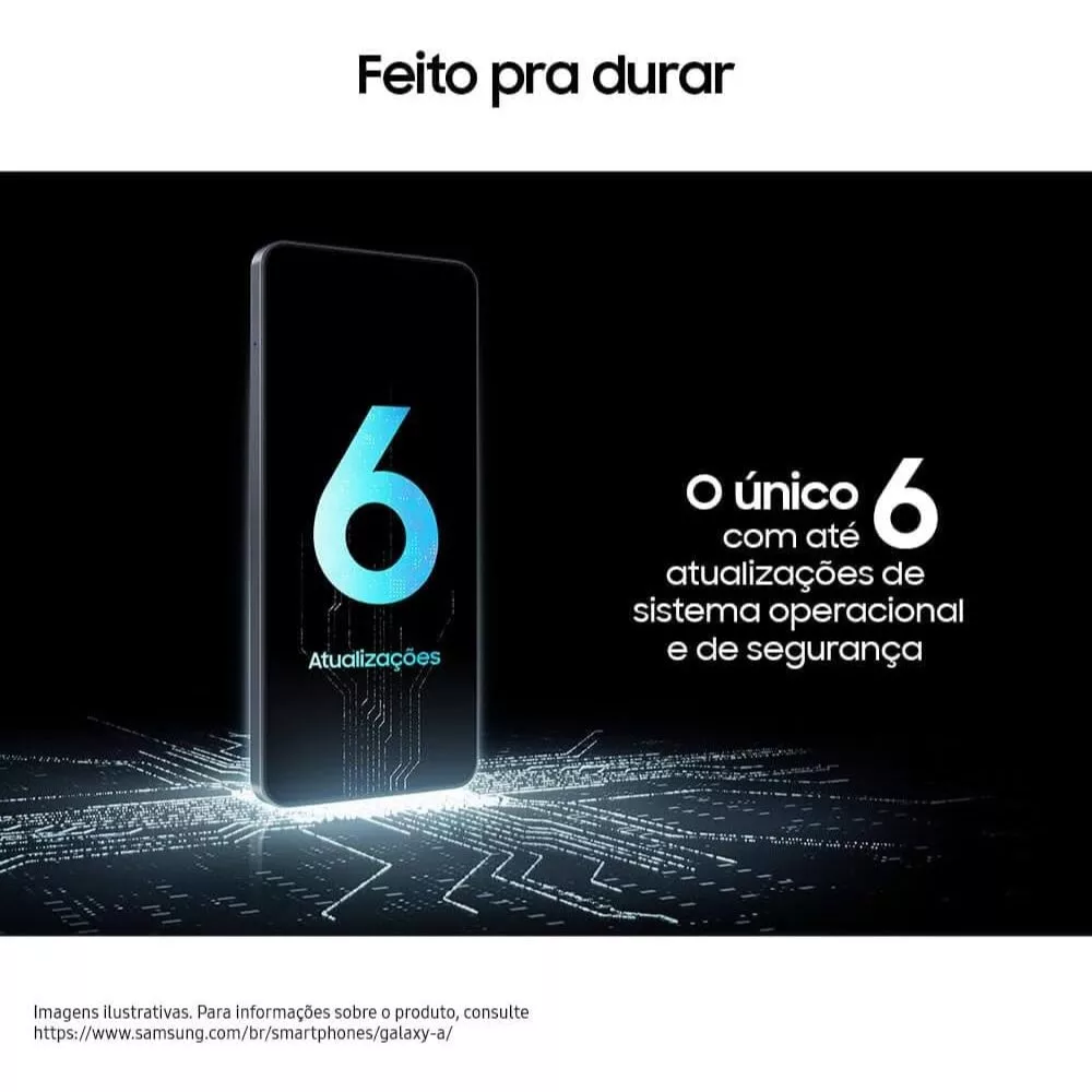 Samsung Galaxy A17 - 128GB, Preto - Image 3