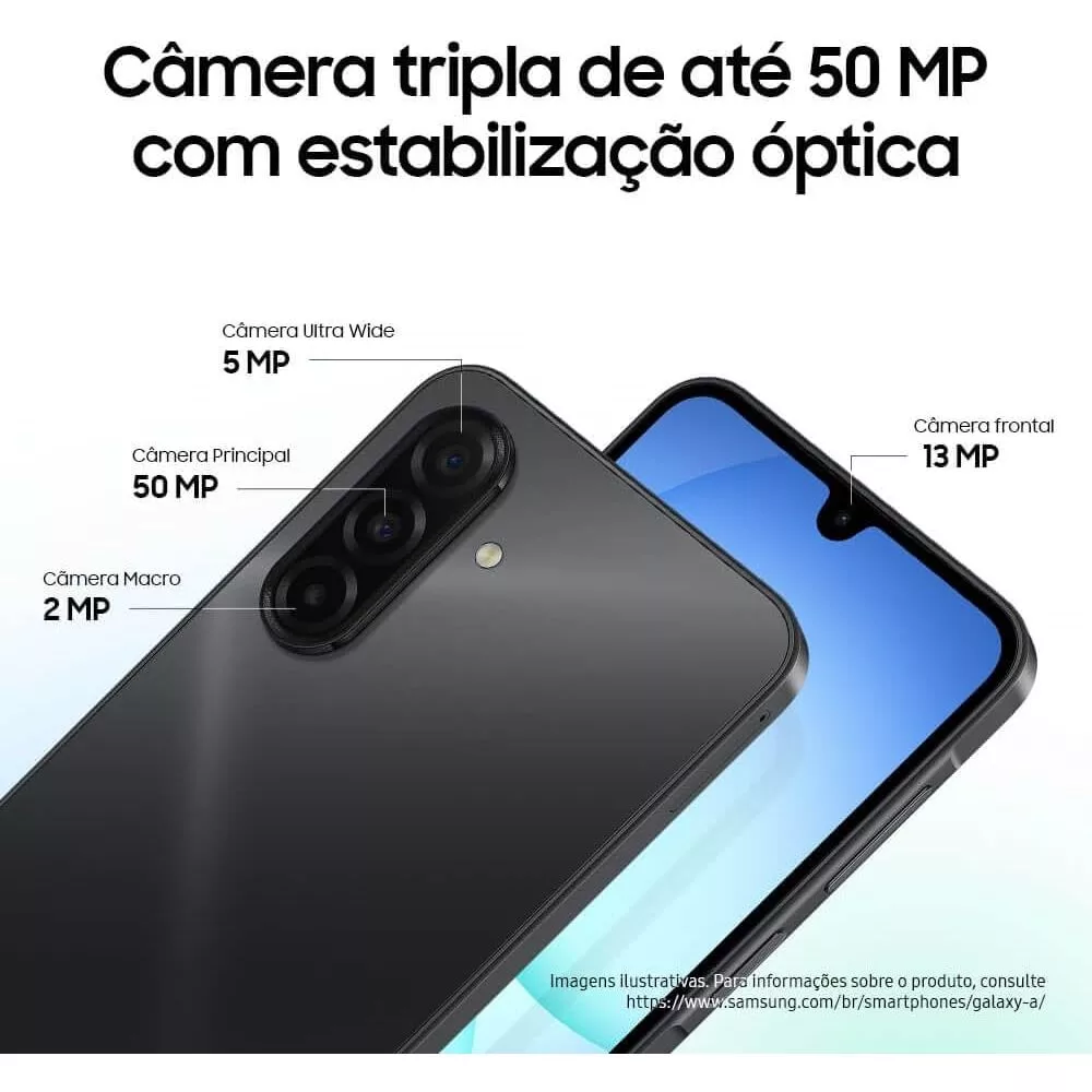 Samsung Galaxy A17 - 128GB, Preto - Image 5