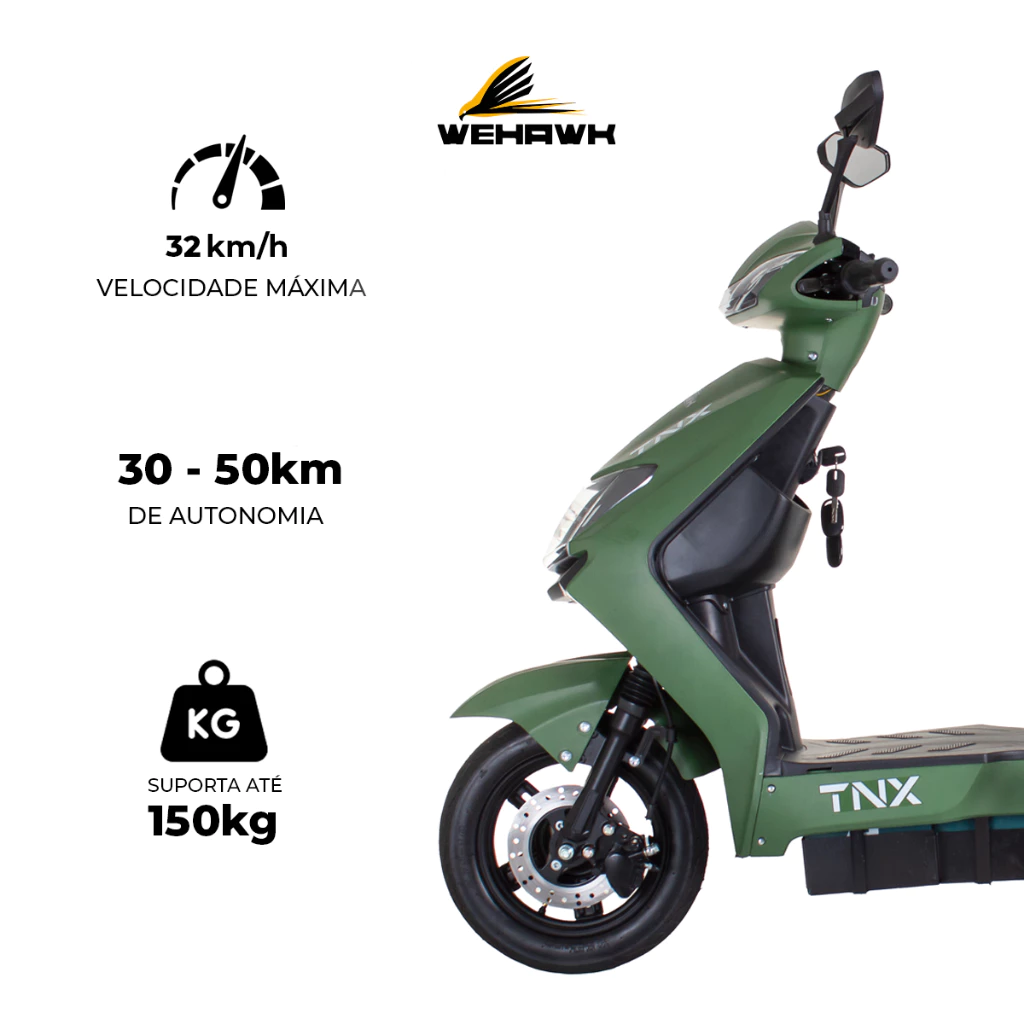 Scooter WeHawk TNX Wx-02: Tecnologia que Move Você! - Image 2
