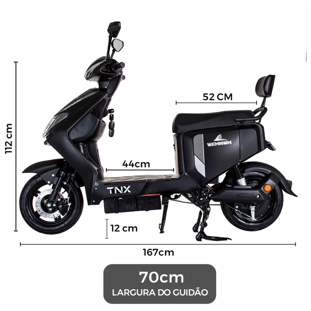 Scooter WeHawk TNX Wx-02: Tecnologia que Move Você! - Image 6
