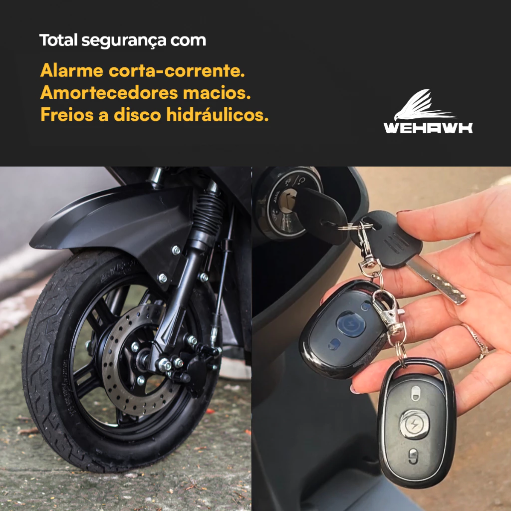 Scooter WeHawk TNX Wx-02: Tecnologia que Move Você! - Image 8
