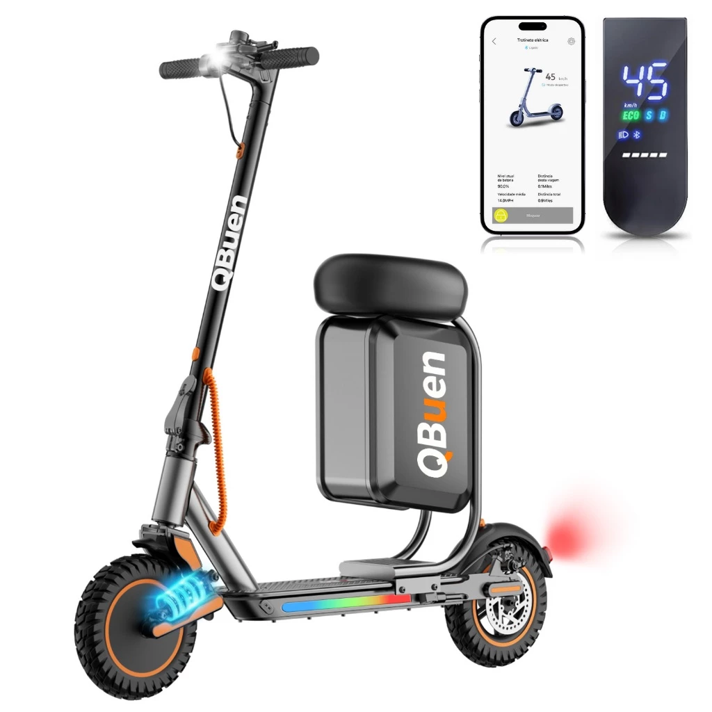Patinete Elétrico 500W com Bluetooth - Image 2