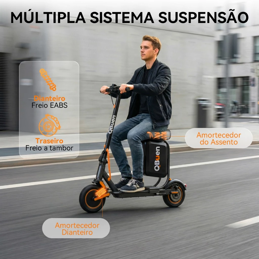 Patinete Elétrico 500W com Bluetooth - Image 6