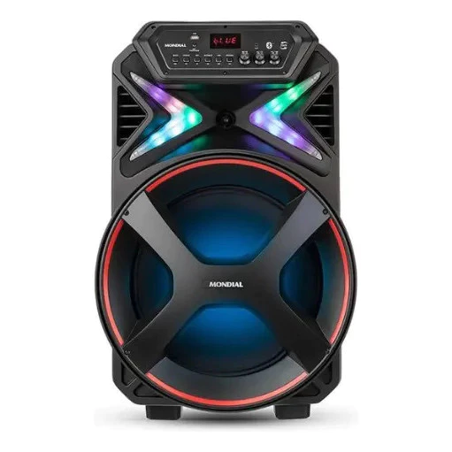 Caixa De Som Amplificada Mondial Connect Lights Plus CM-700 - Image 5