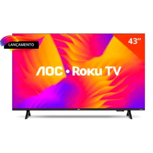Smart TV AOC 43" Full HD – Sua Diversão Recarregada