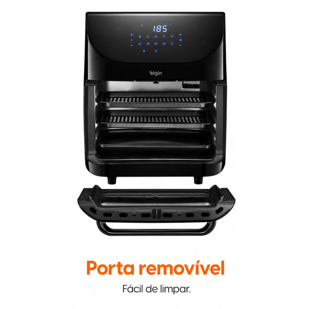 Fritadeira Air Fryer 12L Family Oven Fry Elgin - Image 6