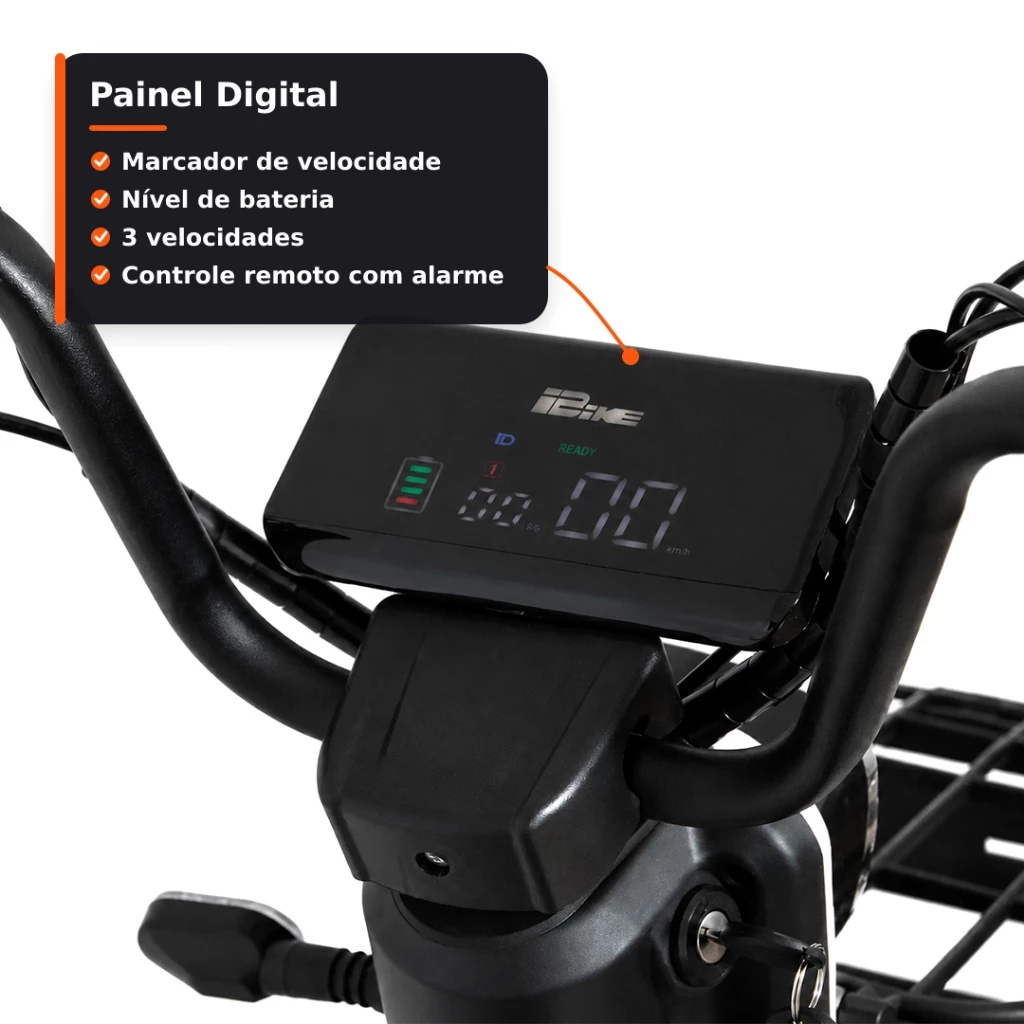 Scooter Elétrica 500W 48V com Bateria Removível - Image 7