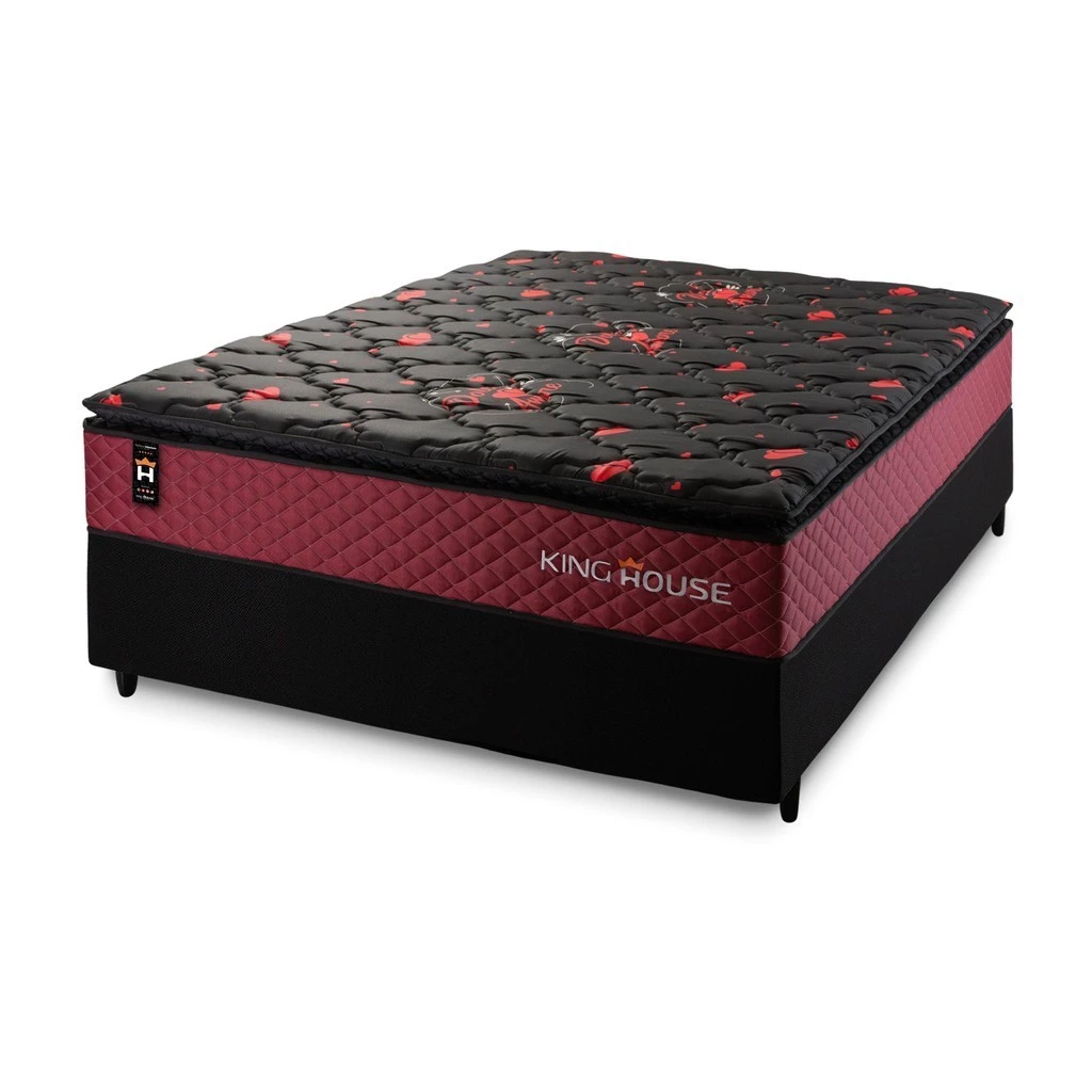 Conjunto Cama Box Toronto Vermelho - Image 6