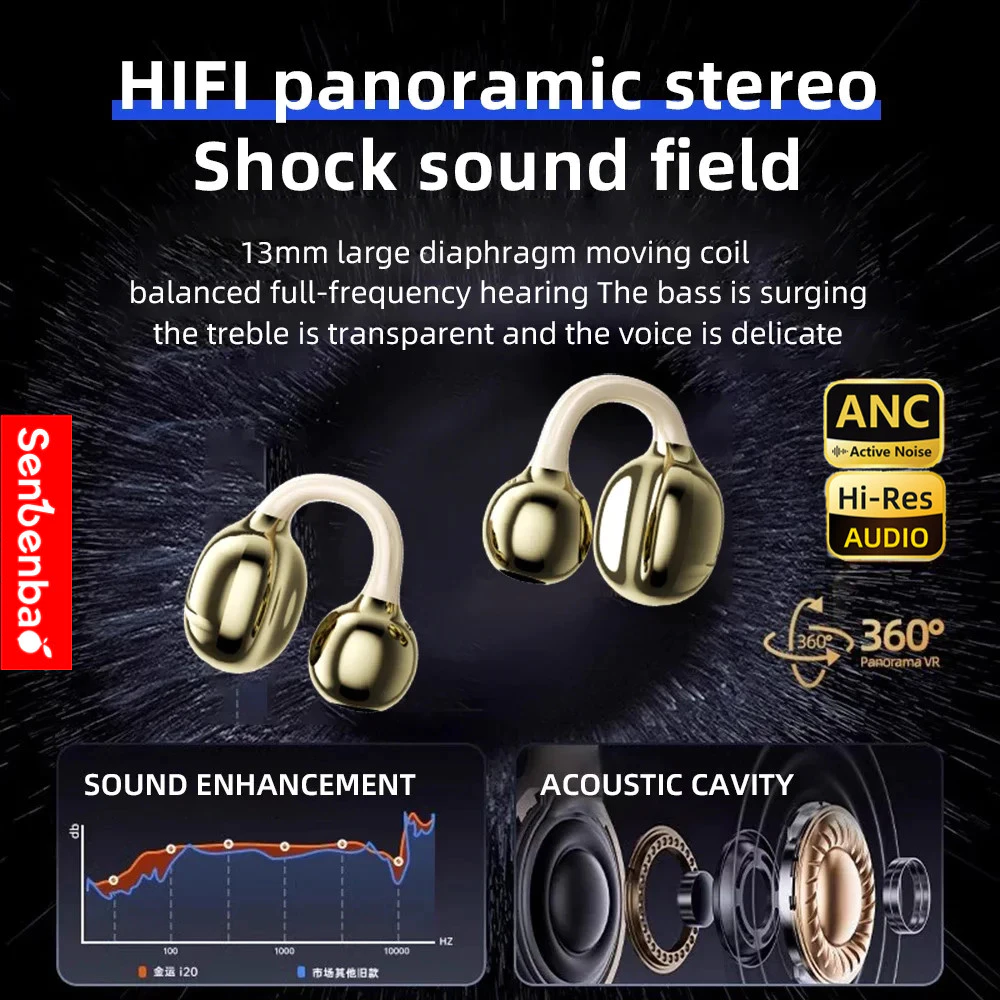 SenBenBao S151 Fones Bluetooth Sem Fio - Image 7