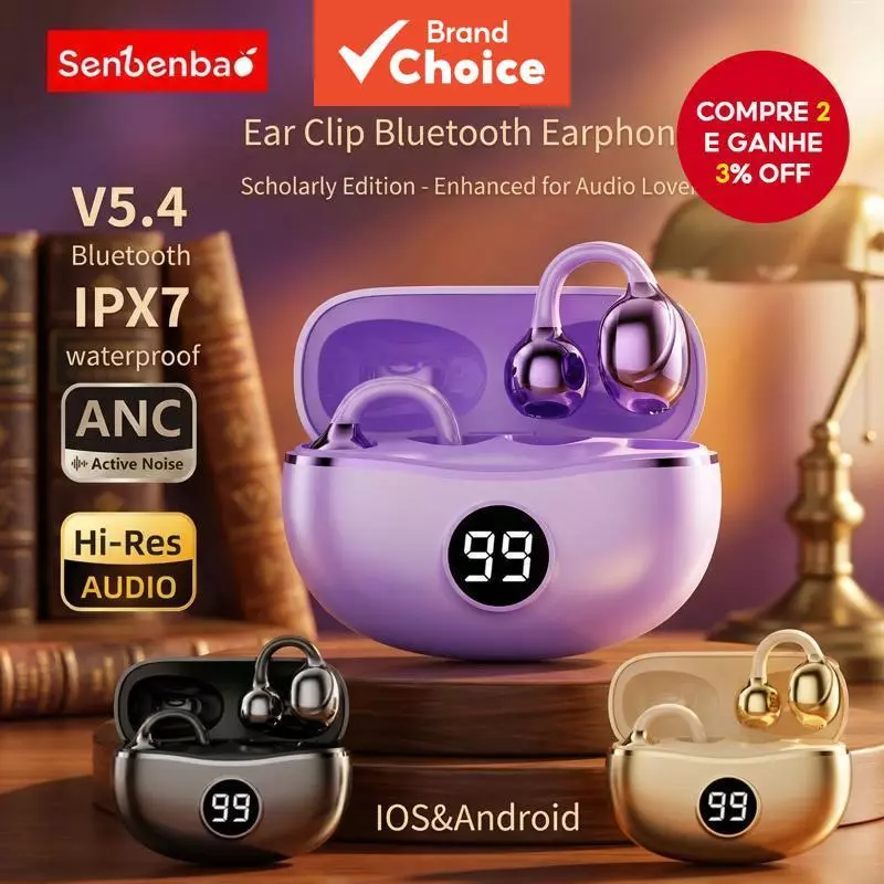 SenBenBao S151 Fones Bluetooth Sem Fio